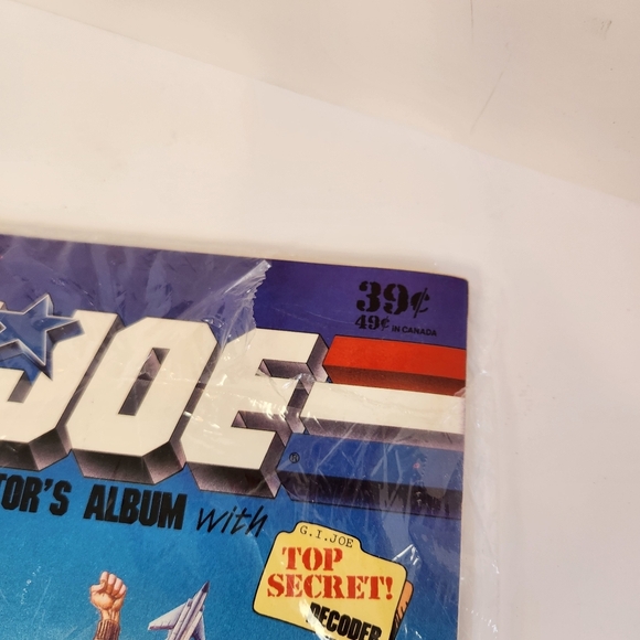 Vintage G.I. Joe Sticker Collector's Album 1986/87 Diamond Hasbro Sealed NEW - Picture 3 of 4
